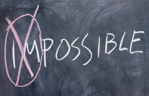 Chalkboard writing - impossible